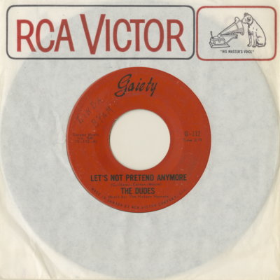 Let's Not Pretend Anymore / What A Relief It's All Over (1966)