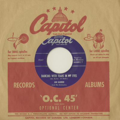 Dancing With Tears In My Eyes / Deep Night (1950)