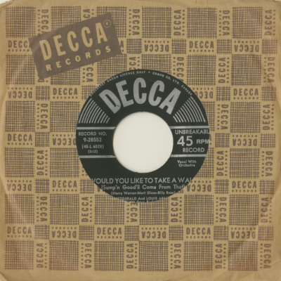 Would You Like To Take A Walk / Who Walks In When I Walk Out