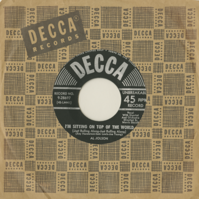 I'm Sitting On Top Of The World / When The Red Red Robin Comes Bob Bob Bobbin Along