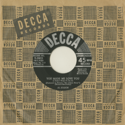 You Made Me Love You / My Blushin Rosie