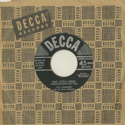 One Little Word / Honest And Truly