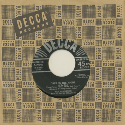 Dark Is The Night / Wonder Why