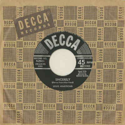 Sincerely / Pledging My Love