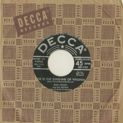 She Is The Sunshine Of Virginia / All She Said Was Umh Hum