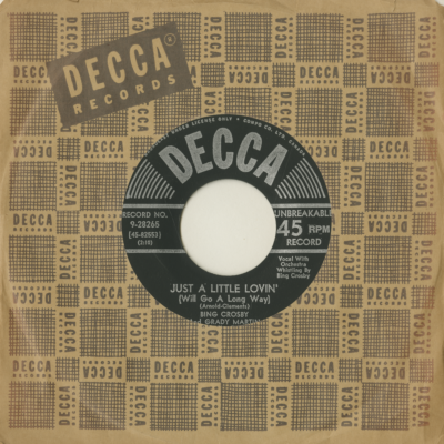 Just A Little Lovin / Till The End Of The World