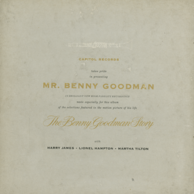 Selections Featured In The Benny Goodman Story (1956)