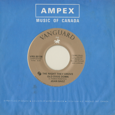 The Night They Drove Old Dixie Down / When Time Is Stolen