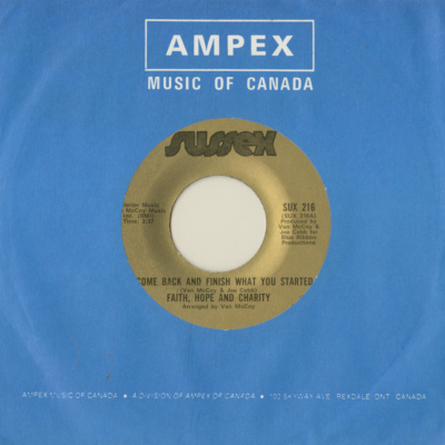 Come Back And Finish What You Started / I Worship The Very Ground You Walk On