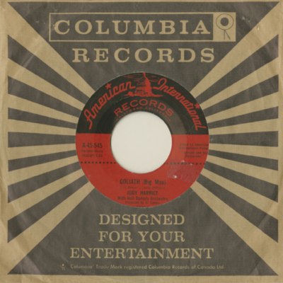 Goliath Big Man / The Music Of Love (1960)