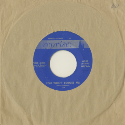 You Won't Forget Me / I Am (1965)