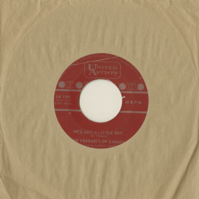 He's Just A Little Boy / Tennessee Waltz (1966)