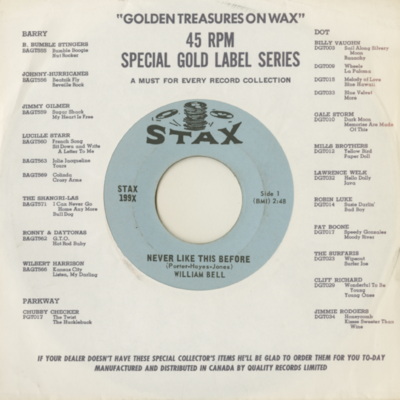 Never Like This Before / Soldiers Good-Bye (1967)