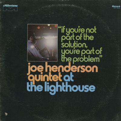 If You're Not Part Of The Solution You're Part Of The Problem (1970)