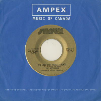 It's Love That Really Counts / I Can't Forget About You (1971)