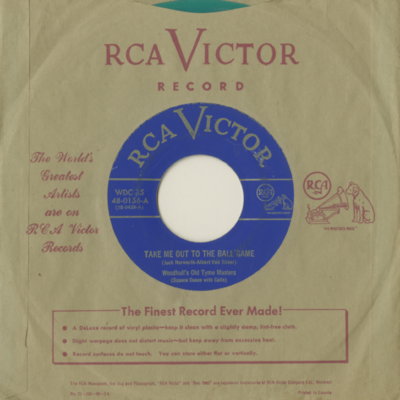 Take Me Out To The Ballgame / Ann Green (1950)