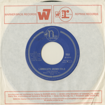 Landscape Grown Cold / Girl From The North Country (1968)