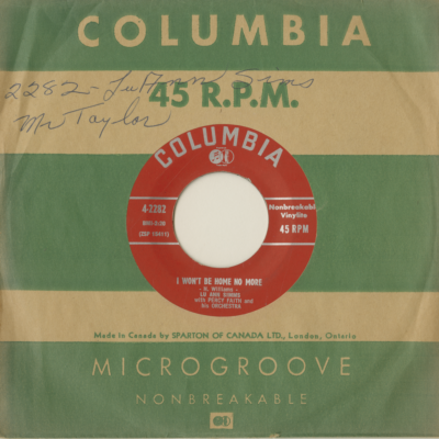 I Won't Be Home No More / You Could Be My Love