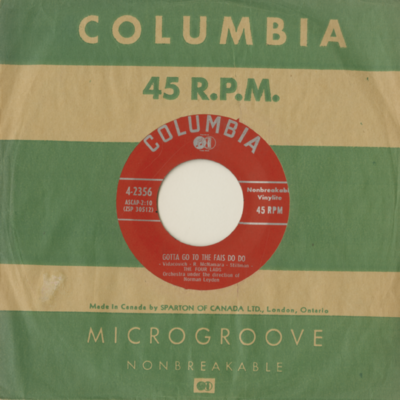 Gotta Go To The Fais Do Do / Harmony Brown