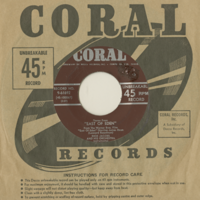 Theme From East Of Eden / The Seven Wonders of The World (1956)