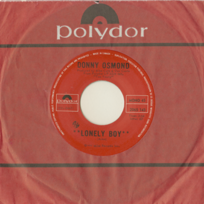 Lonely Boy / Why (1972)
