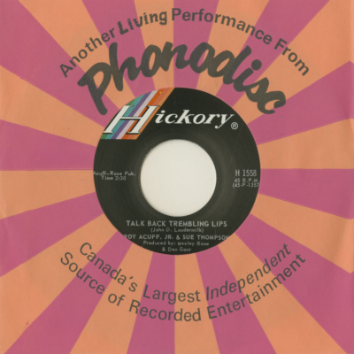 Talk Back Trembling Lips / Til I Can't Take It Anymore