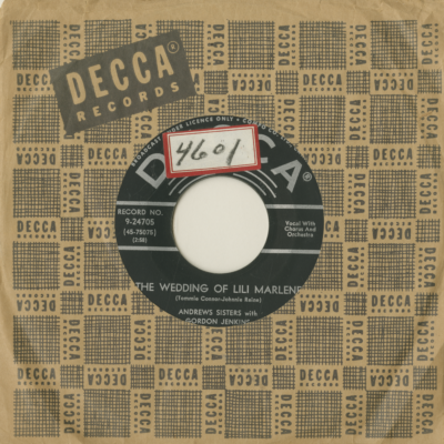 The Wedding Of Lili Marlene / I Can Dream Can't I