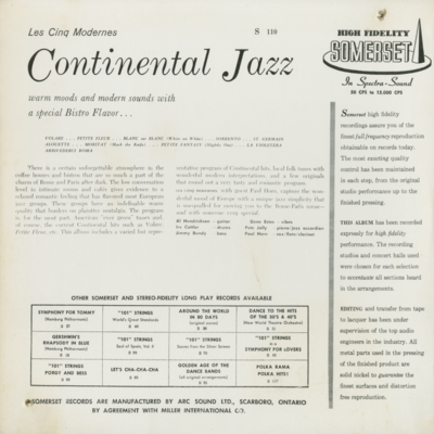 Continental Jazz