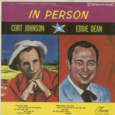 In Person Cort Johnson Eddie Dean