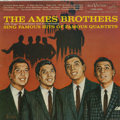 The Ames Brothers Sing Famous Hits Of Famous Quartets (1959)
