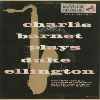 Charlie Barnet Plays Duke Ellington (1954)