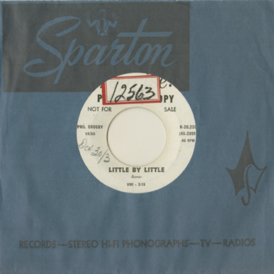 Little By Little / Where The Blue Of The Night Meets The Gold Of The Day (1963)