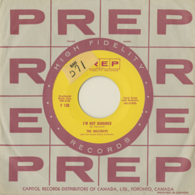 The Wonder Of Love / I'm Not Ashamed (1958)