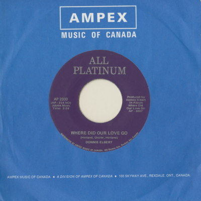 Where Did Our Love Go / If You Love Me