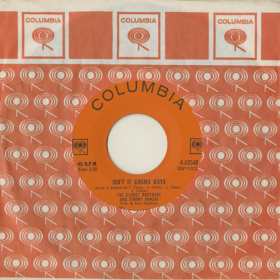 Isn't It Grand Boys / Nancy Whisky