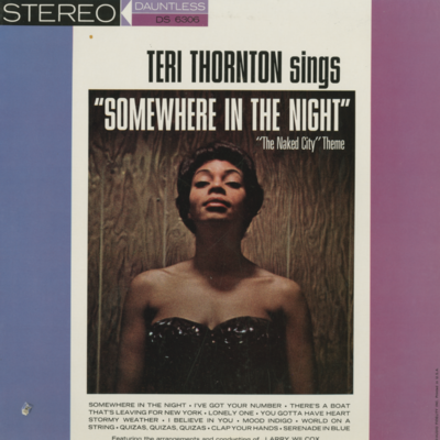 Somewhere In The Night