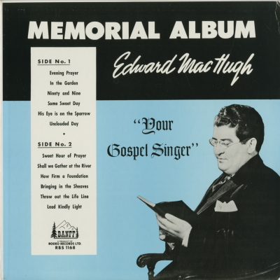 Memorial Album Edward MacHugh Your Gospel Singer