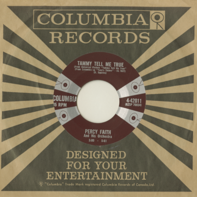 Tammy Tell Me True / Theme From The Last Time I Saw Archie