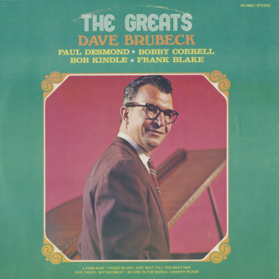 The Greats Dave Brubeck