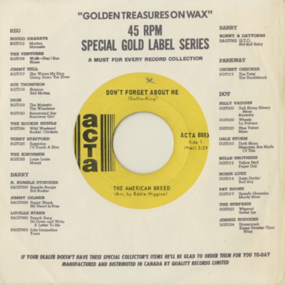 Don't Forget About Me / Short Skirts