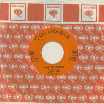 Thank You Neighbour / Kinderhook Bill