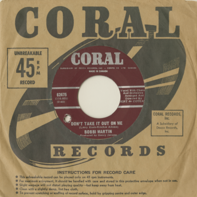 Don't Take It Out On Me / Something On My Mind