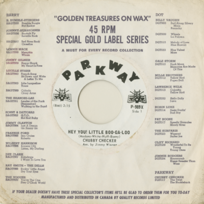 Hey You Little Boo-Ga-Loo / Pussy Cat