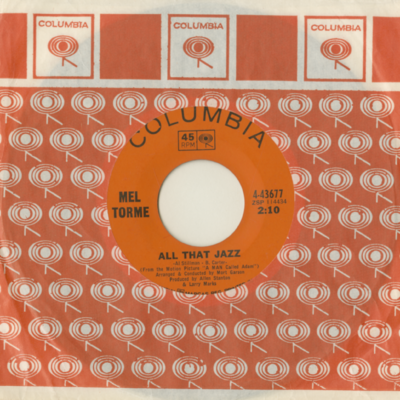 All That Jazz / Hang On To Me