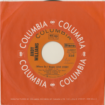 Where Do I Begin Love Story / Something