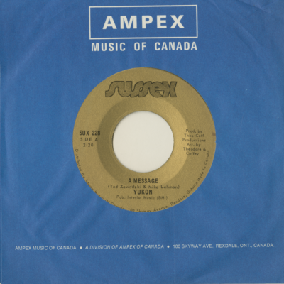 A Message / I've Got To Get A Message To You (1972)