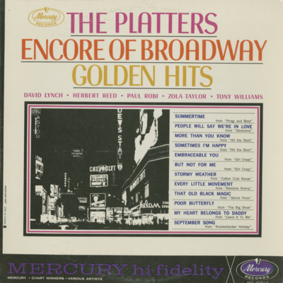 Encore Of Broadway Golden Hits