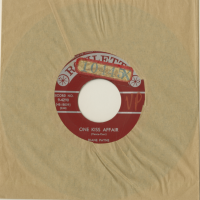 One Kiss Affair / When You Came In My Heart (1960)