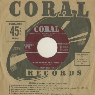 I Keep Running Away From You / Think Of All The Nice Things He's Done