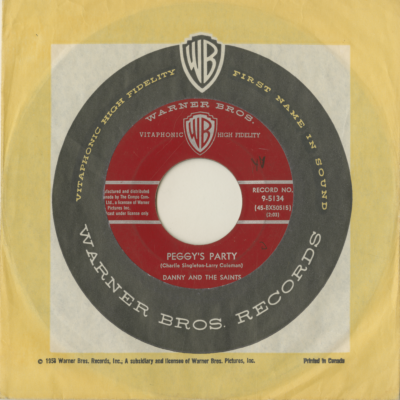 Peggy's Party / No One Has Eyes For Me (1960)